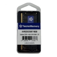 Memoria Ram Tecnomemory Sodimm Ddr4 16Gb 3200Mhz Kvr32S22S8T/16Gb