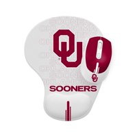 Ratón Y Alfombrilla De Ratón Inalámbricos Soar Ncaa Oklahoma Sooners