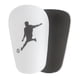 thumbnail image 3 of 2x Mini Espinilleras De Fútbol Equipo De Entrenamiento De Fútbol Guardias Para Deportes Niños Blanco XS, 3 of 4