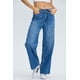 thumbnail image 2 of Jeans Mujer Calce Recto Lazo Azul, 2 of 4