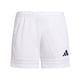 thumbnail image 3 of Pantalones cortos Adidas Squadra 25 Soccer para mujer, blanco/blanco/negro, 3 of 7