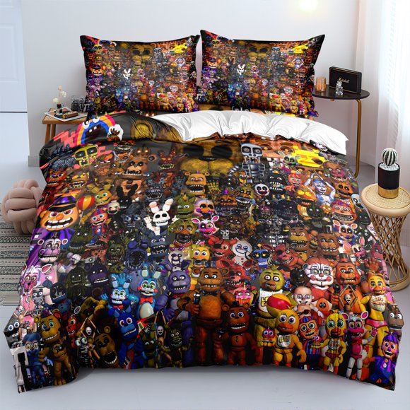 Toy Bear Series Three-Piece Bedding Set