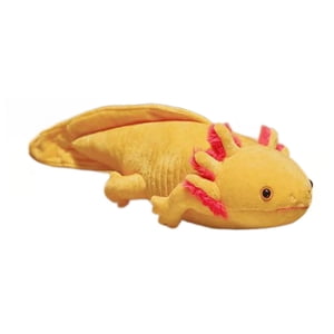 Bothyi - Almohada De Peluche Axolotl Realista, Regalos, Muñeco De Peluche Axolotl Abrazable, Amarillo