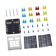 thumbnail image 3 of Bloque de fusibles de cuchilla genérico de 12 V 30 a con etiquetas adhesivas con indicador LED, caja de fusibles, panel de fusibles para automóviles,, 3 of 5