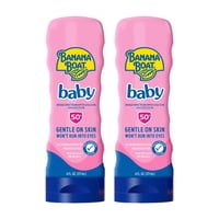 Loción De Protección Solar Banana Boat Baby Spf 50+ 177 Ml, Paquete Doble