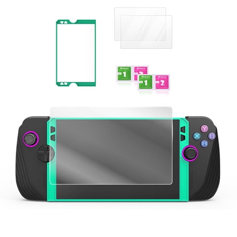 Genérico - Hd Tempered Film Lamination Tool Para Rog Ally X Gaming Console Accesorios-Transparente