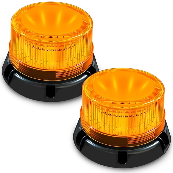 Luz estroboscópica ApexCore recargable LED magnética (2 unidades)