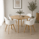 thumbnail image 1 of Comedor Nordico Madera eames blanco, 1 of 2