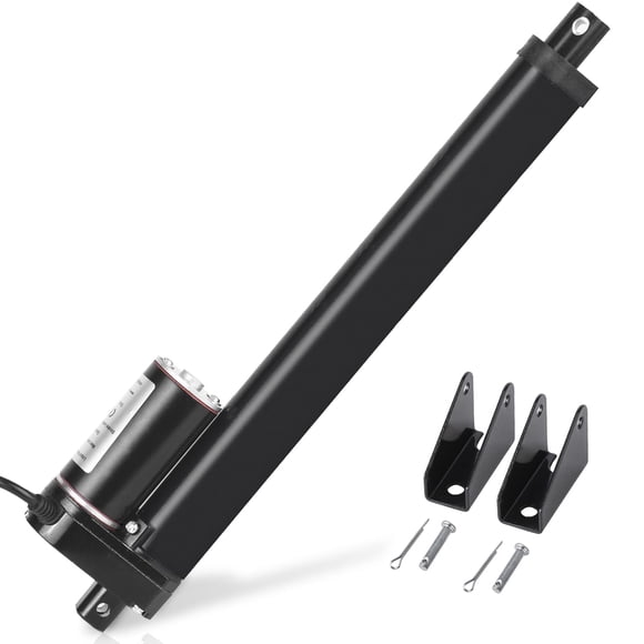 Actuador lineal DC HOUSE 12V 1000N de alta velocidad de 25 cm de carrera