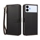 thumbnail image 1 of Funda Tipo Billetera para samsung galaxy S26 Edge con Soporte y Bolsillo con Cierre Negro, 1 of 1