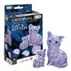 thumbnail image 1 of Puzle de cristal 3D Bepuzzled Cat & Kitten transparente para más de 12 años, 1 of 5
