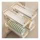thumbnail image 5 of Organizador de Platos Extensible con Bandeja de Drenaje – Acero al Carbono, Capacidad para 14 Platos, Diseño Extraíble para Mayor Comodidad – Mantén tu Cocina Limpia y Ordenada, 5 of 7