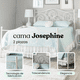 thumbnail image 4 of Cama Josephine fierro forjado 2 plazas, 4 of 4