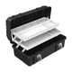thumbnail image 5 of Caja de herramientas plegable de 3 capas Case de herramientas portátiles Mutura de transporte versátil Versátil Caja de aparejo de pesca completamente 49 cm x 275 cm x 22 cm, 5 of 5