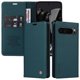 thumbnail image 2 of Funda Billetera de Cuero para Google Pixel 9 Pro 5G con Tarjetero y Soporte - Tapa Magnética Azul, 2 of 6