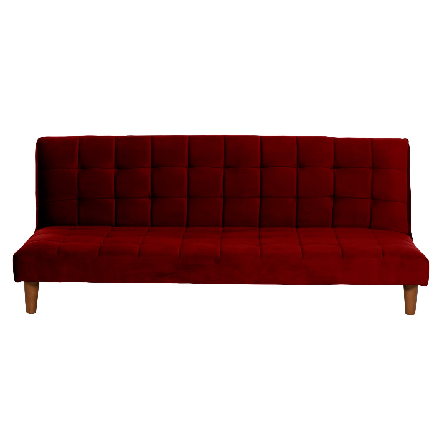 Futon Turin Tela Velvet Burdeo