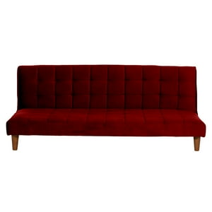 Latam Home - Futon Turin Tela Velvet Burdeo