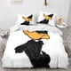 thumbnail image 2 of Juego de funda nórdica con estampado 3D de Daffy Duck de Entemah, juegos de ropa de cama con cierre de cremallera oculto, funda de edredón de poliéster de microfibra con diseño de anime para, 2 of 3