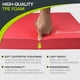 thumbnail image 3 of Almohadilla de equilibrio para ejercicio ProsourceFit, grande, acolchada, roja, 3 of 6