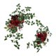 thumbnail image 1 of 2pcs Boda Arch Flowers Decoraciones De Adornos Para La Ceremonia Partido De La Puerta De Entrada Rojo, 1 of 5