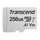 thumbnail image 1 of Tarjeta microSD Transcend 256 GB 100 MB/s 4K U3 V30 A1, 1 of 6