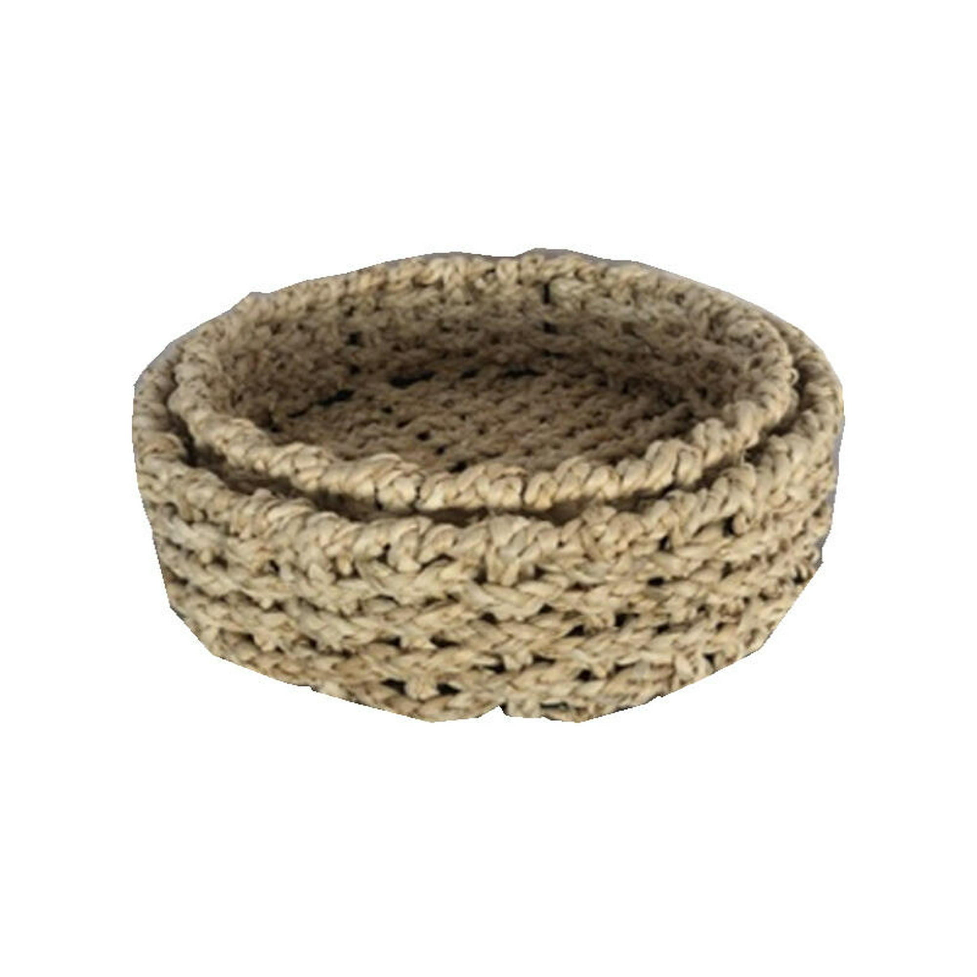 Vgo - Set De 2 Canastos Redondos Can7119