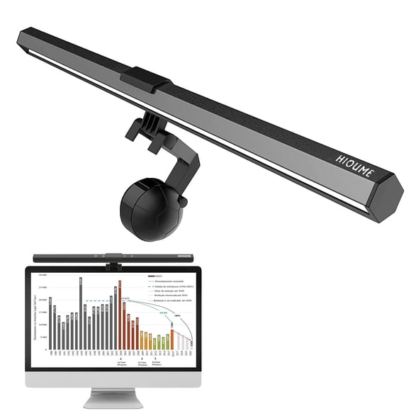 Barra de luces LED HIOUME con alimentación USB para escritorio/oficina/hogar