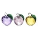 thumbnail image 3 of 3pcs 4x5.5cm Colorido Crystal Apple Handcraft Christmas Eve Souvenir, 3 of 6