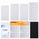 thumbnail image 1 of Topes adhesivos para puertas de gabinete FURNIMATE, 272 piezas, transparentes y negros, 1 of 6
