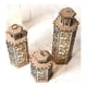 thumbnail image 2 of Candelabro pequeño para centro de mesa madera, 2 of 3