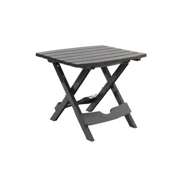 Mesa Auxiliar Plegable Plástica diseño madera Gris Northwest