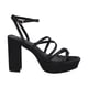 thumbnail image 1 of Sandalia Mujer Negro Taco Alto Holly Police, 1 of 6