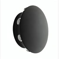 Genérico - Foco Led Redondo Exterior Interior Aplique De Pared 6 Led