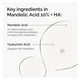 thumbnail image 3 of Solucion Exfoliante The Ordinary Mandelic Acid 10% + Ha 30ml, 3 of 9