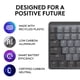 thumbnail image 5 of Teclado Logitech MX Mechanical Mini para Mac inalámbrico gris, 5 of 9