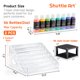 thumbnail image 2 of CADDY Shuttle Art organizador transparente de 7 niveles (paquete de 2), 2 of 7