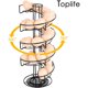 thumbnail image 3 of Toplife Spiral Design Metal Egg Skelter Dispenser Rack, Stor, 3 of 3