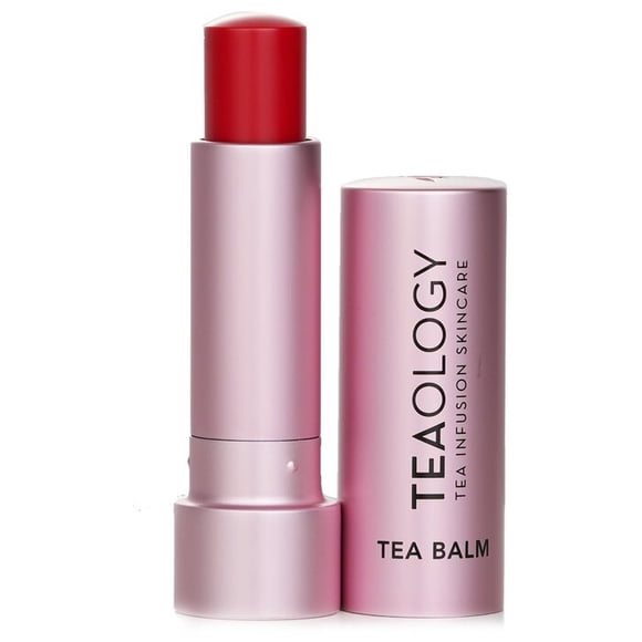 Bálsamo labial Teaology Cherry Tea, nutritivo, hidratante, teñido