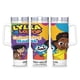 thumbnail image 1 of Lyla en el Bucle Vaso aislado de acero inoxidable con asa, diseño temático, regalo para familia, amigos y fans; incluye pajita y encaja en el portavasos estándar, 40 oz, 1 of 6