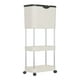 thumbnail image 1 of Bote De Basura Movil Apilable 3 Capas Cocina Baño Hogar, 1 of 3