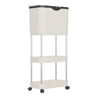 Genérico - Bote De Basura Movil Apilable 3 Capas Cocina Baño Hogar