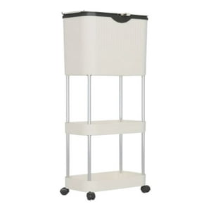 Genérico - Bote De Basura Movil Apilable 3 Capas Cocina Baño Hogar