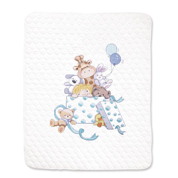 Kit de Colcha para Bebé Design Works Crafts 86 x 109 cm