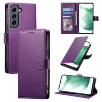 Funda Para Foxdock Samsung Galaxy S22 Plus– Cuero Premium, 3 Ranuras Para Tarjetas, Protección Contra Impactos