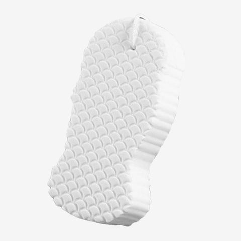 Ioensy - Removedor De Piel Muerta Esponja De Ducha Esponja De Baño Exfoliante Reutilizable Blanco