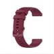 thumbnail image 2 of Correa para Reloj AARONMEI Silicona Vino Rojo Vivoactive4S 18mm, 2 of 3