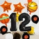 thumbnail image 2 of Set de globos para fiesta de 12 cumpleaños con temática de baloncesto (11 unidades), 2 of 7