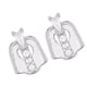 thumbnail image 2 of rhinestone barra dientes tapa colmillos colillas dientes gorras hippy joyas plata, 2 of 5