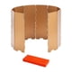 thumbnail image 2 of Parabrisas De Estufa Plegable Portátil Protección Contra El Viento Para Cocinar Senderismo Al Aire Libre Dorado, 2 of 2
