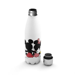 Creango - Botella Agua Termica Mickey Mouse 3 De Acero Inoxidable